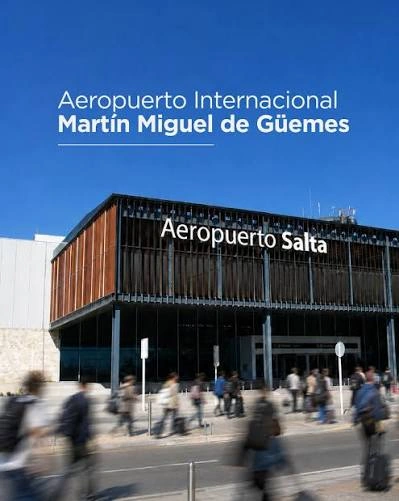 Exterior del Aeropuerto Internacional Martín Miguel de Güemes de Salta