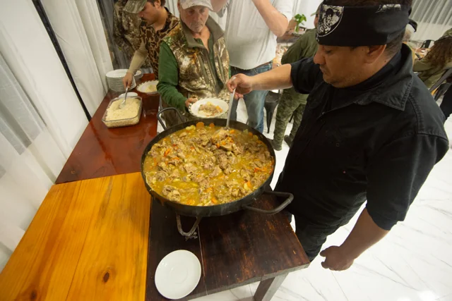 Preparación de la comida.